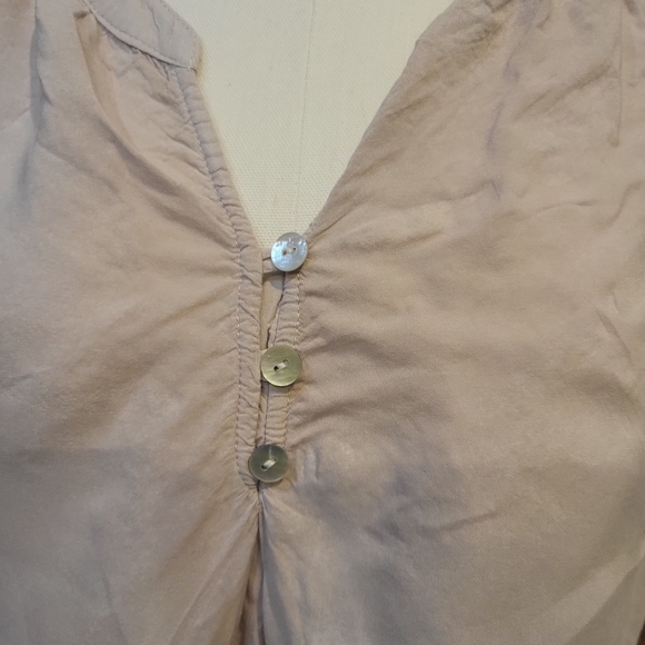 Embroidered Floral Cream Top - Picture 3 of 7